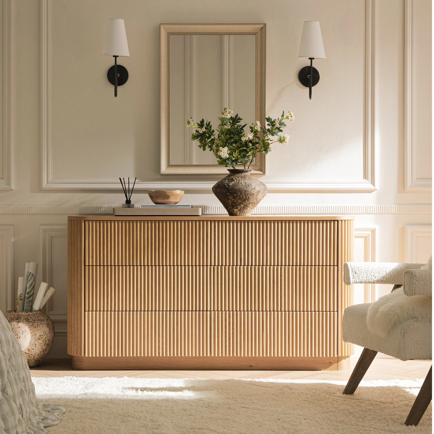 Maru Chest Of 6 Drawers, Oak 1 Maru Chest Of 6 Drawers, Oak