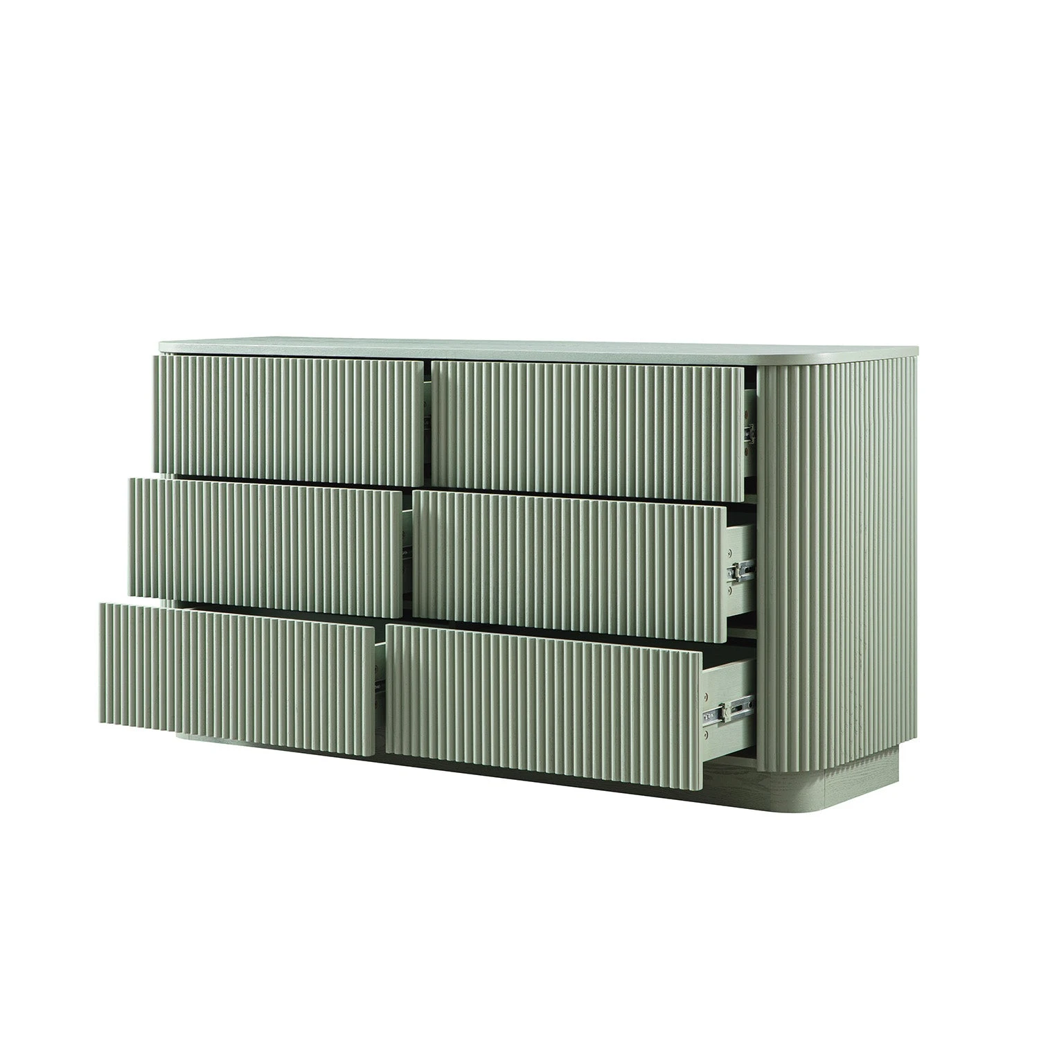 Maru Chest Of 6 Drawers, Sage Green 4 Maru Chest Of 6 Drawers, Sage Green - Image 4