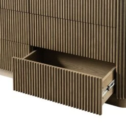 Maru Chest Of 6 Drawers, Silver Oak -Daals Store BSD 169 SILK detail2