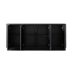 Maru Large 4-Door Sideboard, Black -Daals Store BSD 170 BLACK WB4