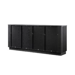 Maru Large 4-Door Sideboard, Black -Daals Store BSD 170 BLACK WB6