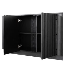 Maru Large 4-Door Sideboard, Black -Daals Store BSD 170 BLACK detail2