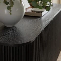 Maru Large 4-Door Sideboard, Black -Daals Store BSD 170 BLACK scene4