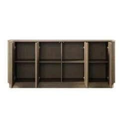 Maru Large 4-Door Sideboard, Silver Oak -Daals Store BSD 170 SILK WB3
