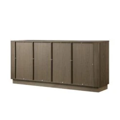 Maru Large 4-Door Sideboard, Silver Oak -Daals Store BSD 170 SILK WB6