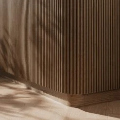 Maru Large 4-Door Sideboard, Silver Oak -Daals Store BSD 170 SILK scene6