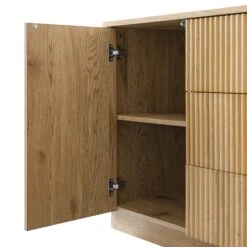 Maru Large 2-Door Sideboard With Drawers, Oak 21 Maru Large 2-Door Sideboard With Drawers, Oak -Daals Store BSD 171 OAK detail3