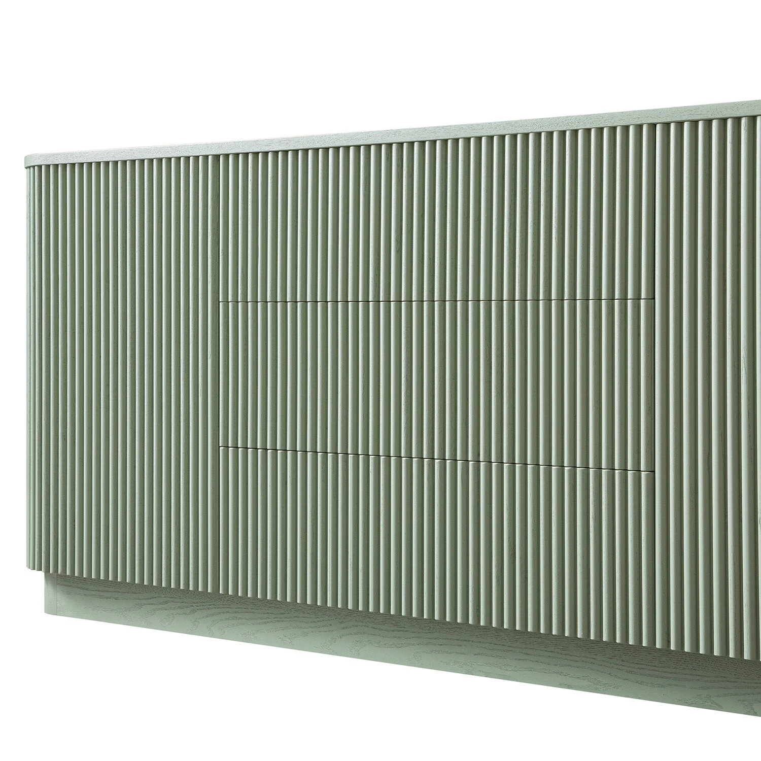 Maru Large 2-Door Sideboard With Drawers, Sage Green 8 Maru Large 2-Door Sideboard With Drawers, Sage Green - Image 8