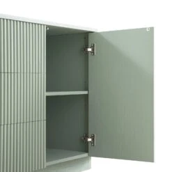 Maru Large 2-Door Sideboard With Drawers, Sage Green 21 Maru Large 2-Door Sideboard With Drawers, Sage Green -Daals Store BSD 171 SAGE detail3