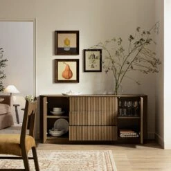 Maru Large 2-Door Sideboard With Drawers, Silver Oak 20 Maru Large 2-Door Sideboard With Drawers, Silver Oak -Daals Store BSD 171 SILK scene2