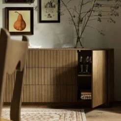 Maru Large 2-Door Sideboard With Drawers, Silver Oak 21 Maru Large 2-Door Sideboard With Drawers, Silver Oak -Daals Store BSD 171 SILK scene3