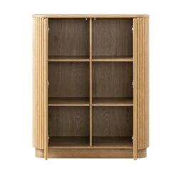 Maru Tall Cabinet, Oak 31 Maru Tall Cabinet, Oak -Daals Store BSD 172 OAK WB5