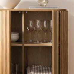 Maru Tall Cabinet, Oak 22 Maru Tall Cabinet, Oak -Daals Store BSD 172 OAK scene4