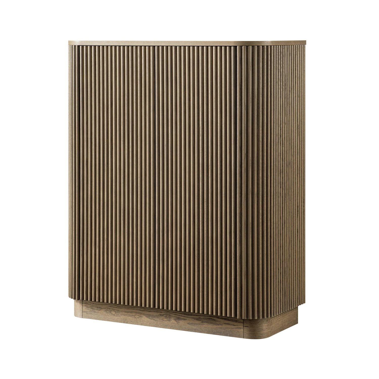 Maru Tall Cabinet, Silver Oak 9 Maru Tall Cabinet, Silver Oak - Image 9