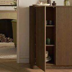 Maru Tall Cabinet, Silver Oak 20 Maru Tall Cabinet, Silver Oak -Daals Store BSD 172 SILK scene3