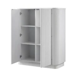 Maru Tall Cabinet, Washed White 13 Maru Tall Cabinet, Washed White -Daals Store BSD 172 WHITE WB4