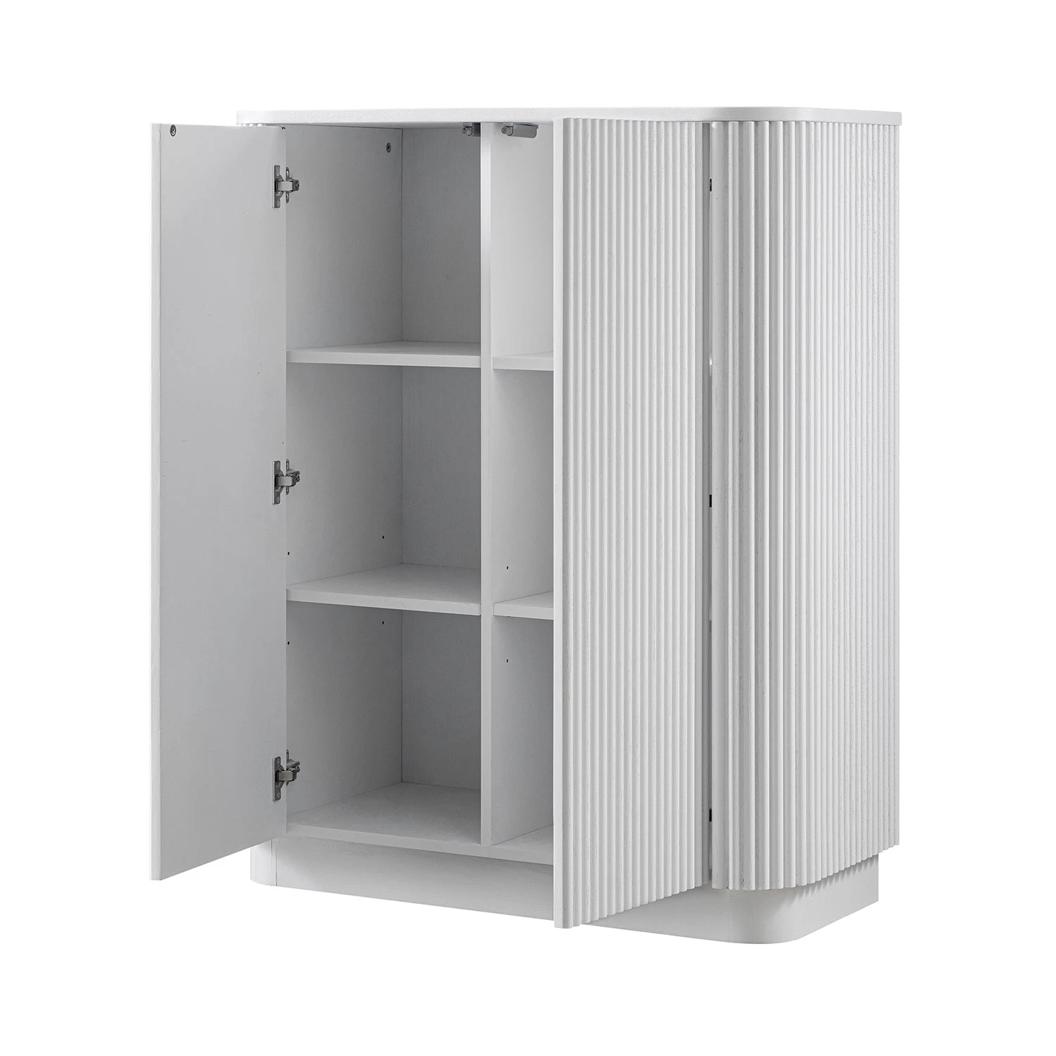 Maru Tall Cabinet, Washed White 5 Maru Tall Cabinet, Washed White - Image 5