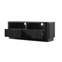Maru 120cm TV Unit With Drawers, Black -Daals Store BSD 173 BLACK WB3