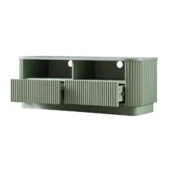 Maru 120cm TV Unit With Drawers, Sage Green 12 Maru 120cm TV Unit With Drawers, Sage Green -Daals Store BSD 173 SAGE WB3