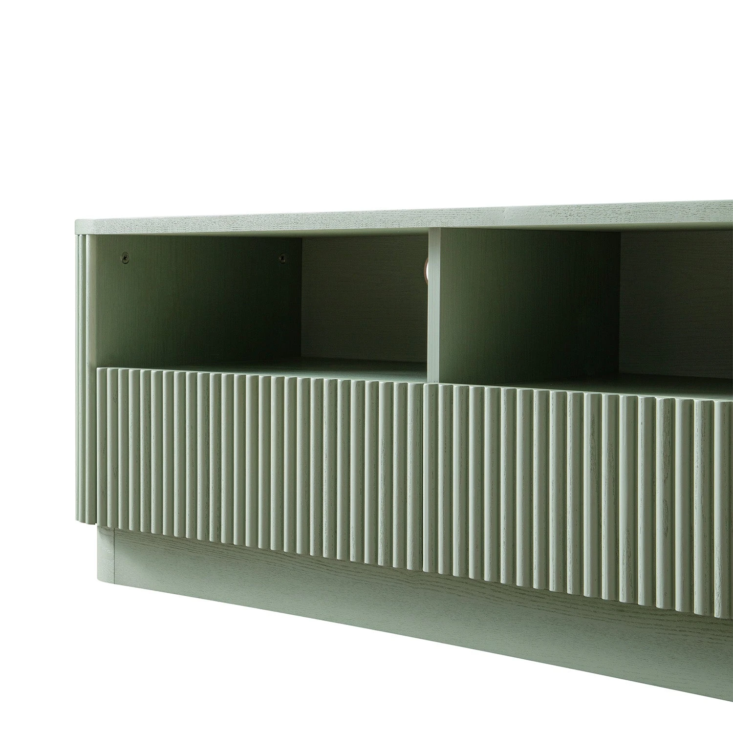 Maru 120cm TV Unit With Drawers, Sage Green 7 Maru 120cm TV Unit With Drawers, Sage Green - Image 7
