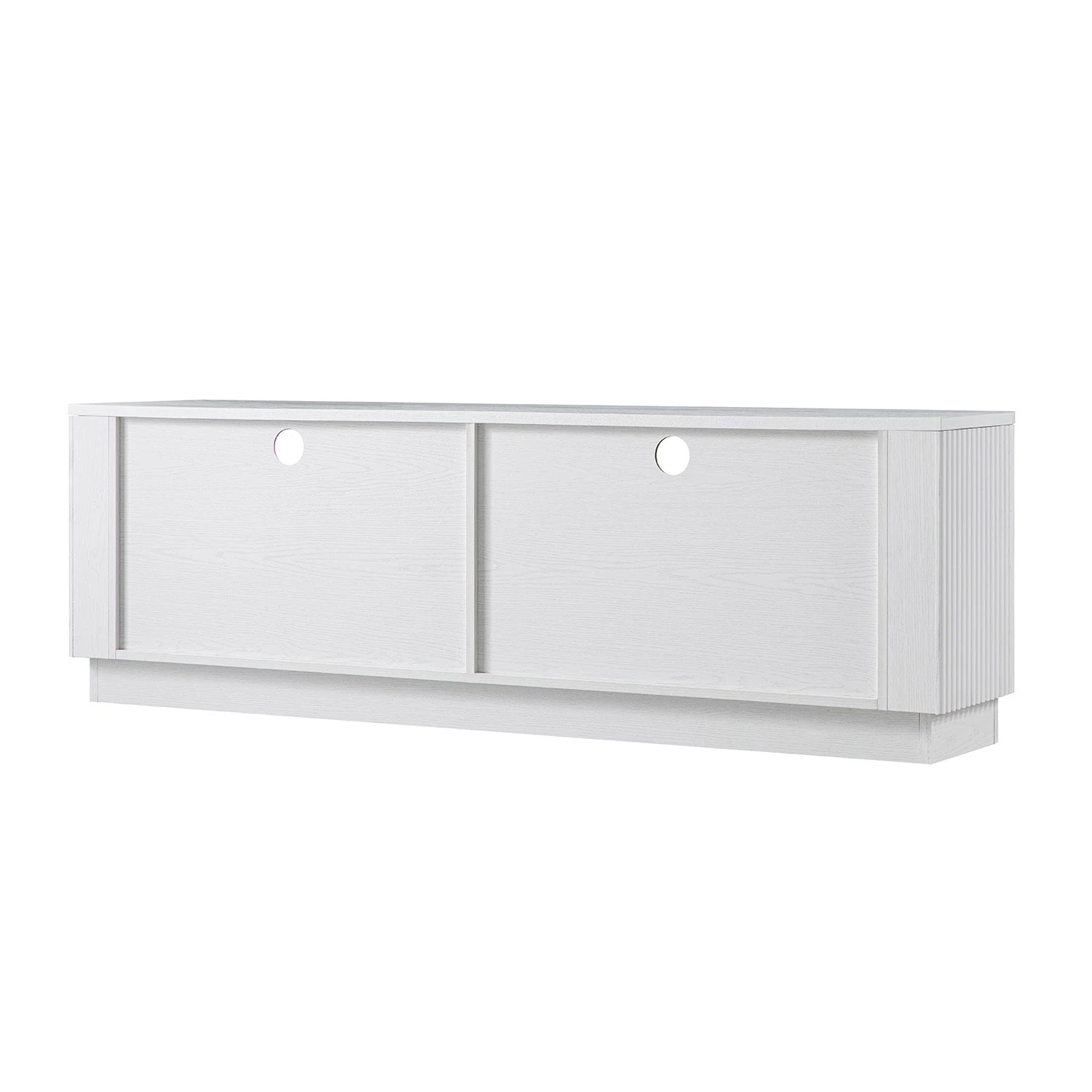 Maru 162cm TV Unit With Drawers, Washed White 6 Maru 162cm TV Unit With Drawers, Washed White - Image 6
