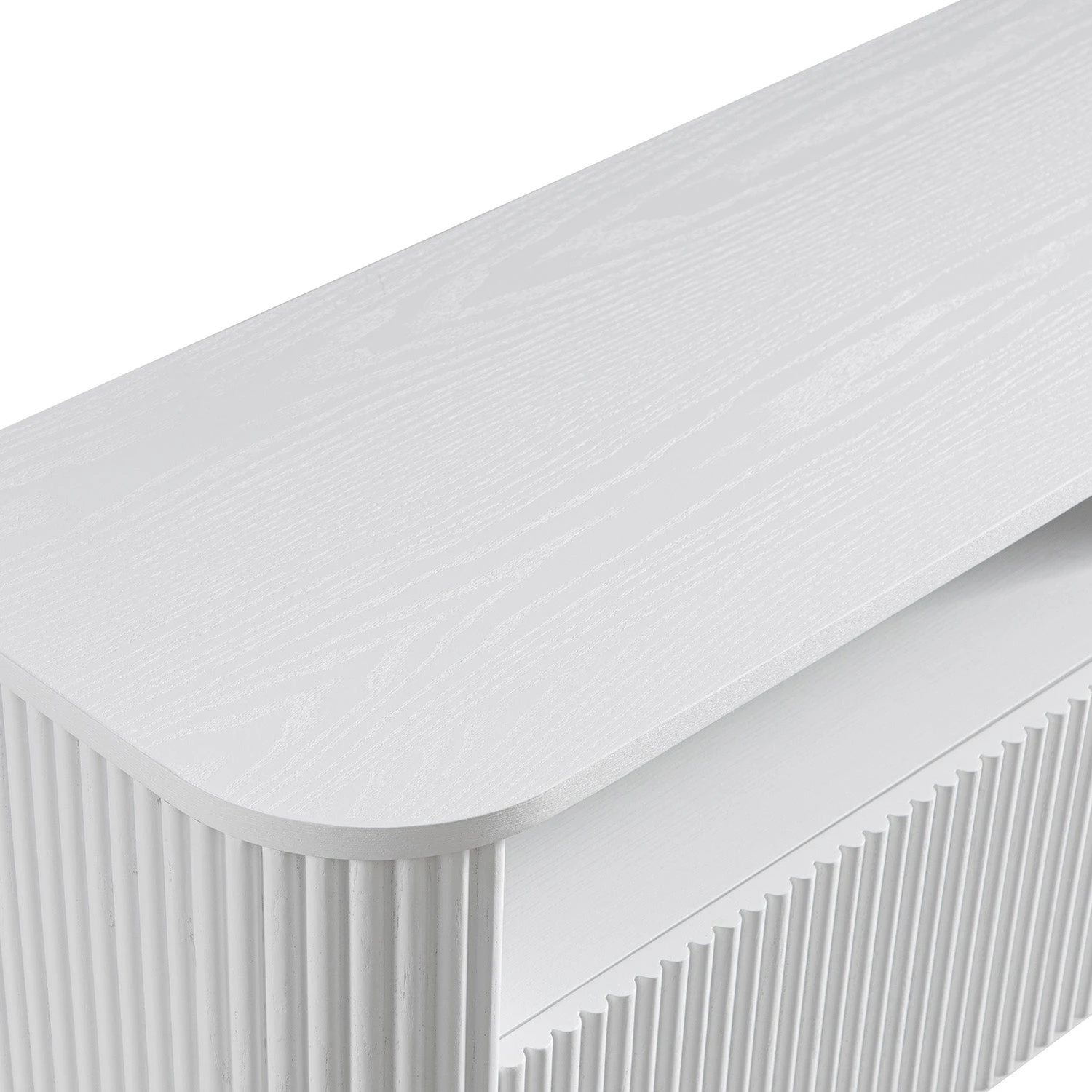 Maru 162cm TV Unit With Drawers, Washed White 9 Maru 162cm TV Unit With Drawers, Washed White - Image 9