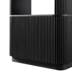 Maru Bookcase With Cabinet, Black 19 Maru Bookcase With Cabinet, Black -Daals Store BSD 175 BLACK detail3