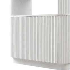 Maru Bookcase With Cabinet, Washed White 19 Maru Bookcase With Cabinet, Washed White -Daals Store BSD 175 WHITE detail3