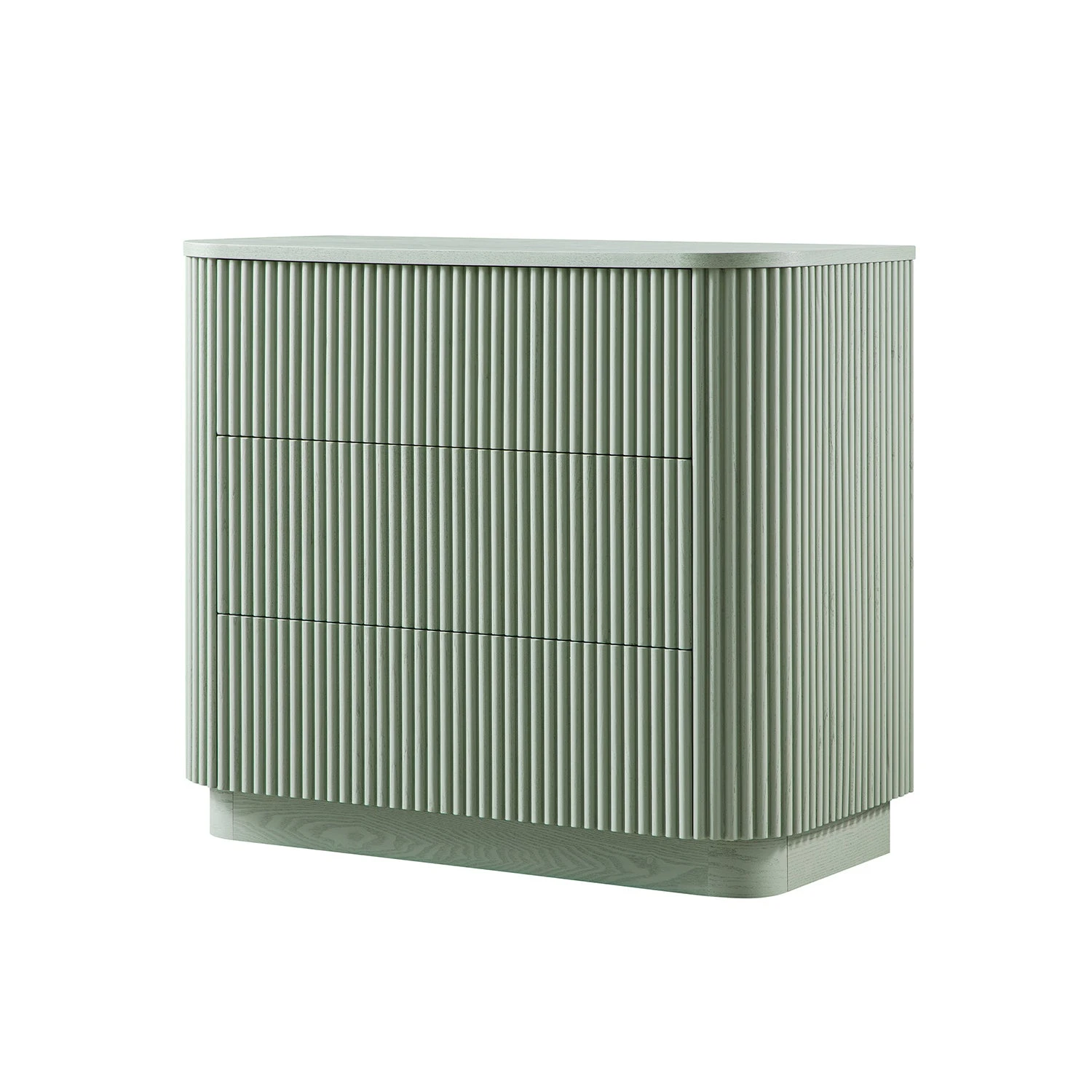 Maru Chest Of 3 Drawers, Sage Green 2 Maru Chest Of 3 Drawers, Sage Green - Image 2