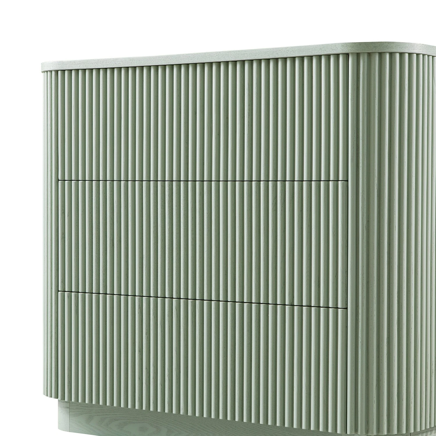 Maru Chest Of 3 Drawers, Sage Green 7 Maru Chest Of 3 Drawers, Sage Green - Image 7