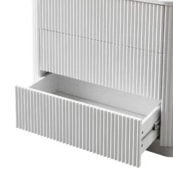 Maru Chest Of 3 Drawers, Washed White -Daals Store BSD 176 WHITE detail2