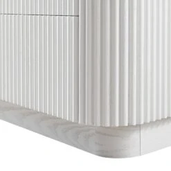 Maru Chest Of 3 Drawers, Washed White -Daals Store BSD 176 WHITE detail4