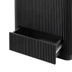 Maru Chest Of 5 Drawers, Black -Daals Store BSD 177 BLACK detail2