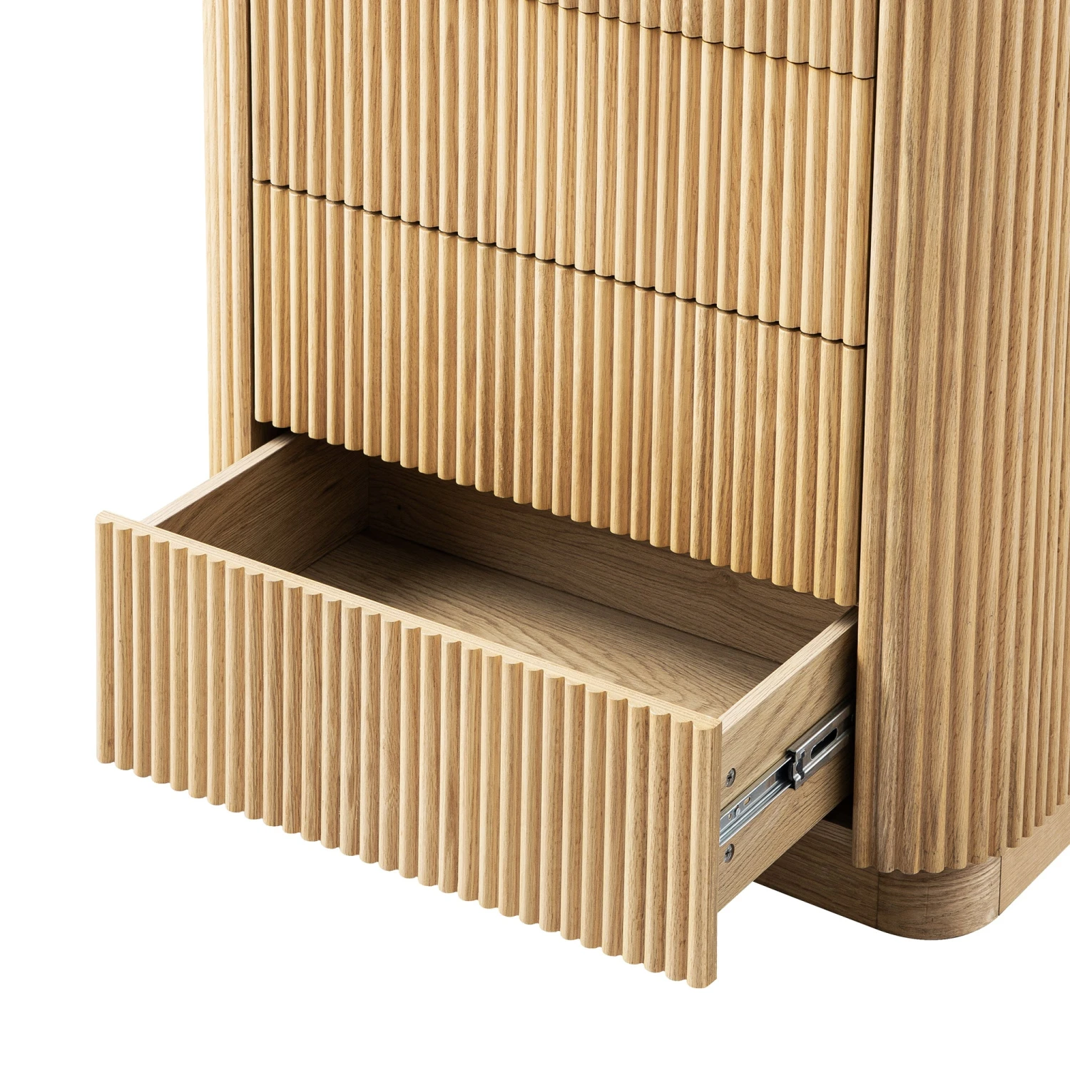 Maru Chest Of 5 Drawers, Oak 14 Maru Chest Of 5 Drawers, Oak - Image 14