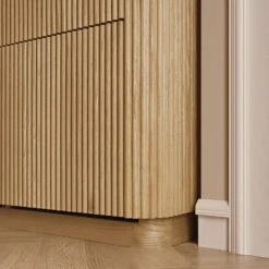 Maru 4-Door Shoe Storage Cabinet, Oak 19 Maru 4-Door Shoe Storage Cabinet, Oak -Daals Store BSD 179 OAK scene5