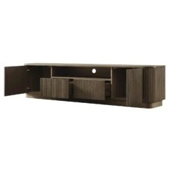 Maru 200cm Wide TV Unit With Drawers, Silver Oak -Daals Store BSD 180 SILK WB4