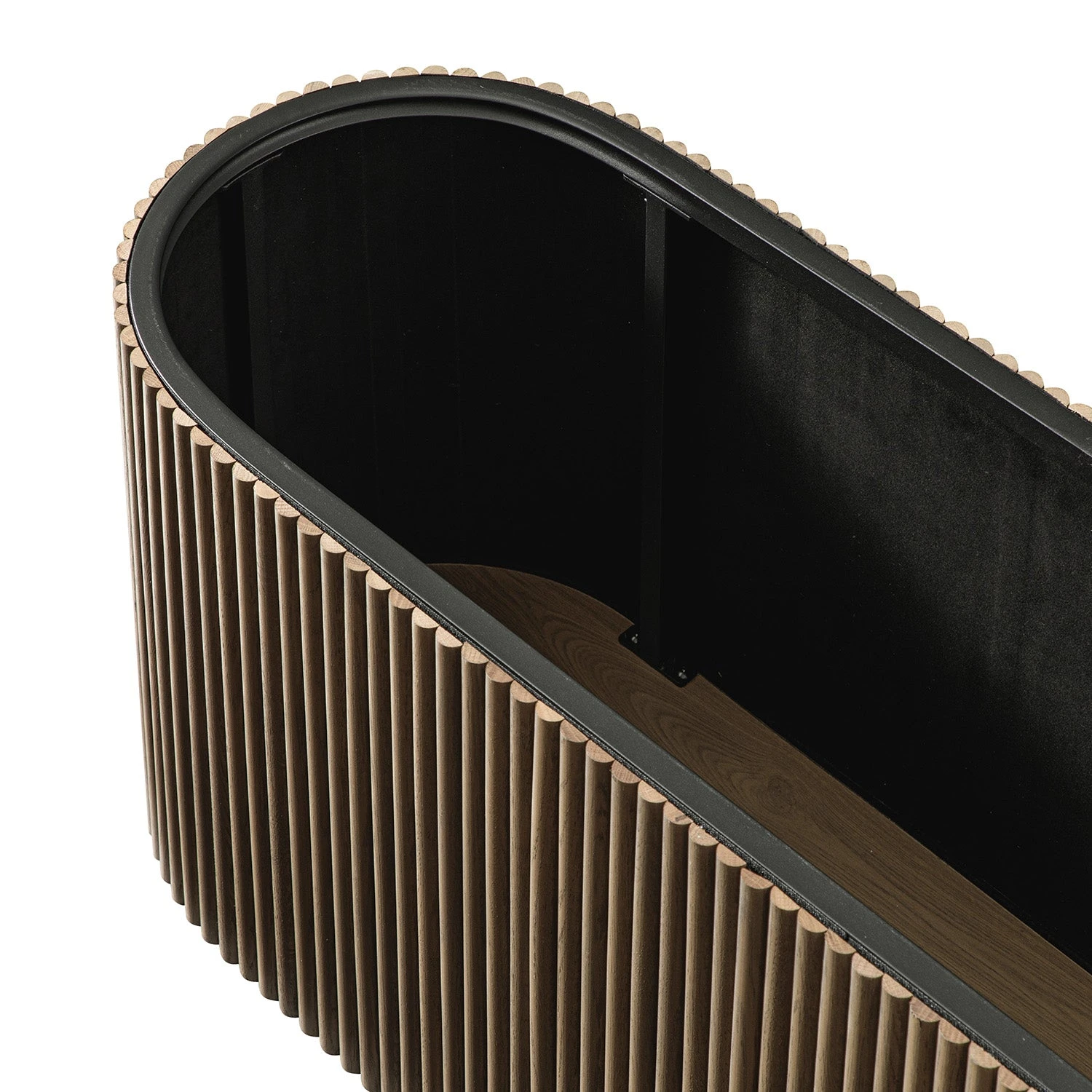 Maru Storage Ottoman Bench, Silver Oak 8 Maru Storage Ottoman Bench, Silver Oak - Image 8