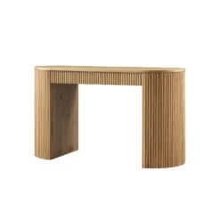 Maru 1-Drawer Writing Desk, Oak -Daals Store BSD 183 OAK WB2