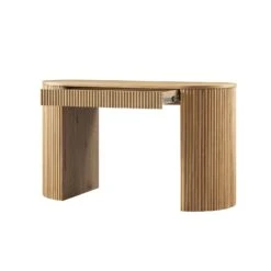 Maru 1-Drawer Writing Desk, Oak -Daals Store BSD 183 OAK WB3