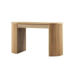 Maru 1-Drawer Writing Desk, Oak -Daals Store BSD 183 OAK WB5