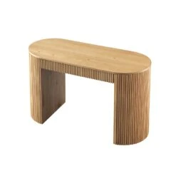 Maru 1-Drawer Writing Desk, Oak -Daals Store BSD 183 OAK WB6