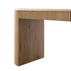 Maru 1-Drawer Writing Desk, Oak -Daals Store BSD 183 OAK detail2