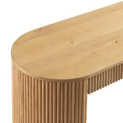 Maru 1-Drawer Writing Desk, Oak -Daals Store BSD 183 OAK detail4