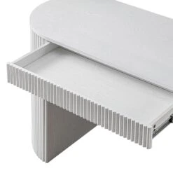 Maru 1-Drawer Writing Desk, Washed White 31 Maru 1-Drawer Writing Desk, Washed White -Daals Store BSD 183 WHITE detail2