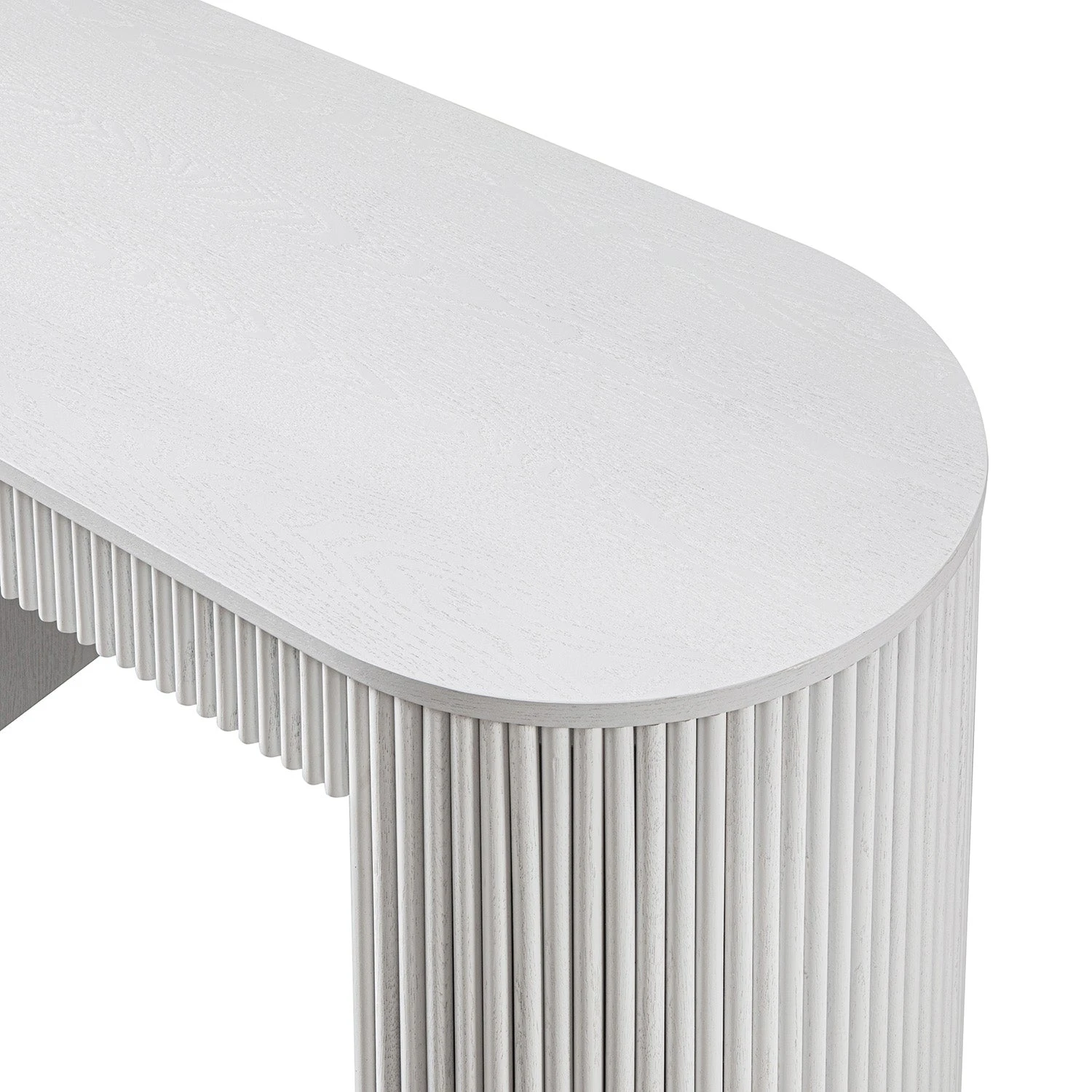 Maru 1-Drawer Writing Desk, Washed White 17 Maru 1-Drawer Writing Desk, Washed White - Image 17