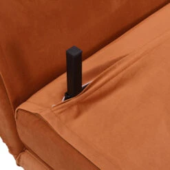 Algo Sofabed With Cushions In Orange Velvet 2 Seater 27 Algo Sofabed With Cushions In Orange Velvet 2 Seater -Daals Store D021B ORANGEVEL detail3