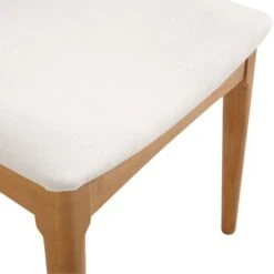 Arley Natural Beech Wood with Beige Fabric Seat β Set of 2 Scandi Curved Back Dining Chairs 21 Arley Natural Beech Wood with Beige Fabric Seat β Set of 2 Scandi Curved Back Dining Chairs -Daals Store DCH 007 NAT BEIGEFAB 2P detail3