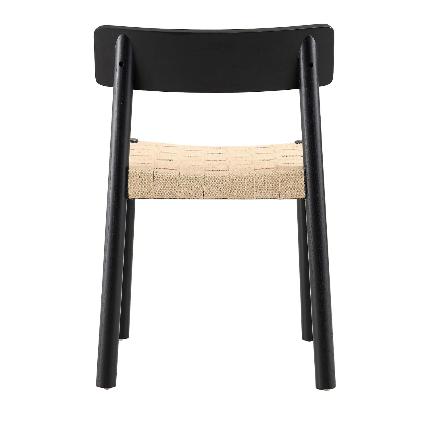 Ditton Black Elm Wood with Natural Jute β Mid-Century Hans Wegner Inspired Dining Chairs (Set of 2) 9 Ditton Black Elm Wood with Natural Jute β Mid-Century Hans Wegner Inspired Dining Chairs (Set of 2) - Image 9