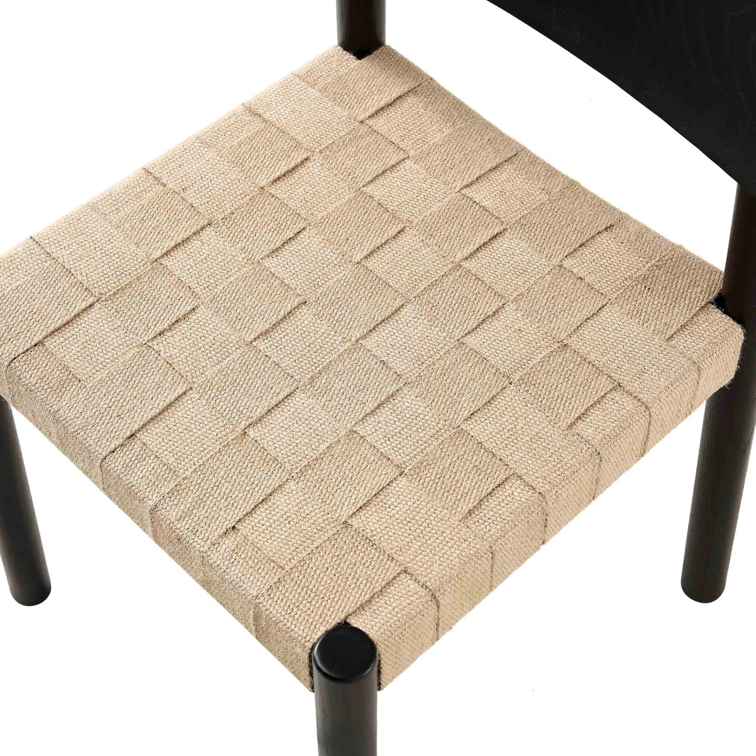 Ditton Black Elm Wood with Natural Jute β Mid-Century Hans Wegner Inspired Dining Chairs (Set of 2) 11 Ditton Black Elm Wood with Natural Jute β Mid-Century Hans Wegner Inspired Dining Chairs (Set of 2) - Image 11