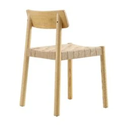 Ditton Set Of 2 Elm Wood And Jute Dining Chairs, Natural 17 Ditton Set Of 2 Elm Wood And Jute Dining Chairs, Natural -Daals Store DCH 086 NAT 2P WB5